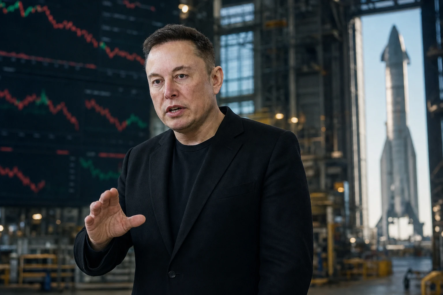 Elon Musk net worth drop after Tesla SpaceX stock crash