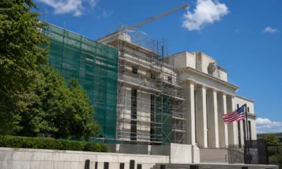 Federal Reserve Eccles Building renovation ahead of Fed rate decision