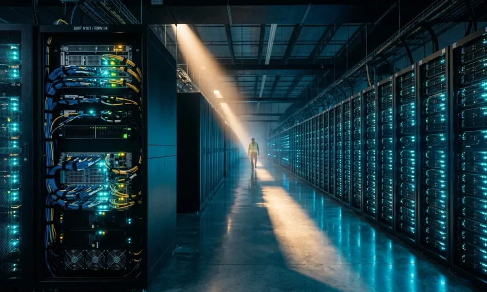 France India AI data center investment power constraints
