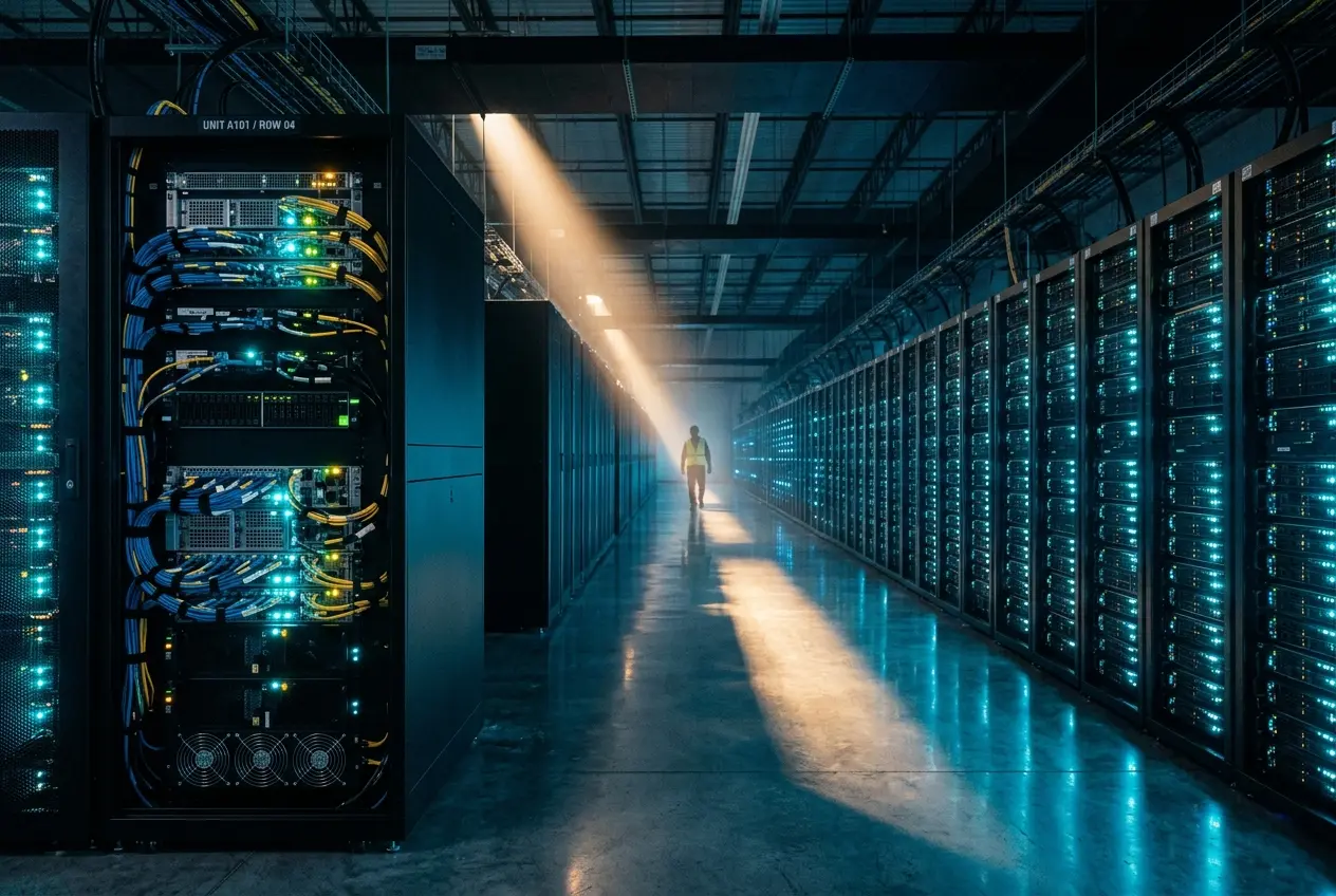 France India AI data center investment power constraints