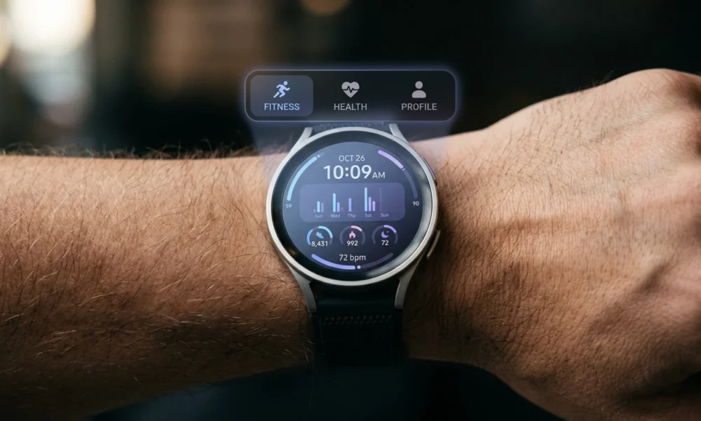 Galaxy Wearable app redesign leak ahead of Samsung Unpacked