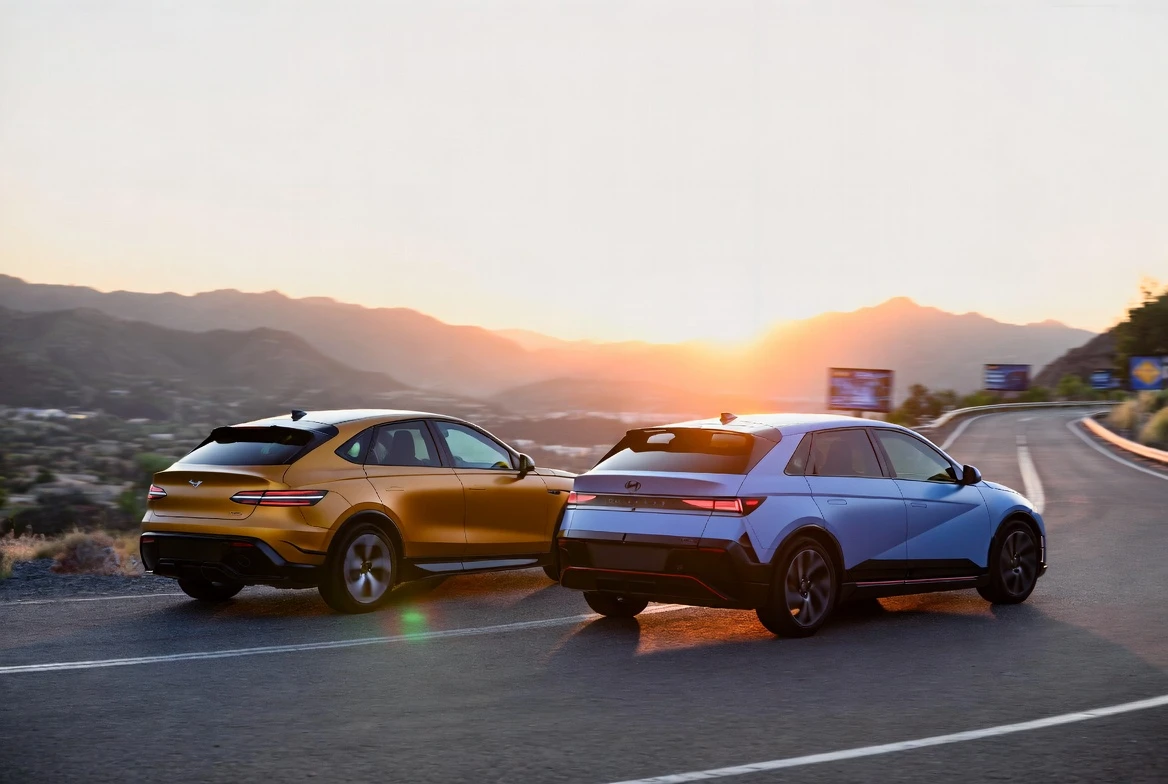 Genesis GV60 Magma vs Hyundai Ioniq 5 N performance EV comparison
