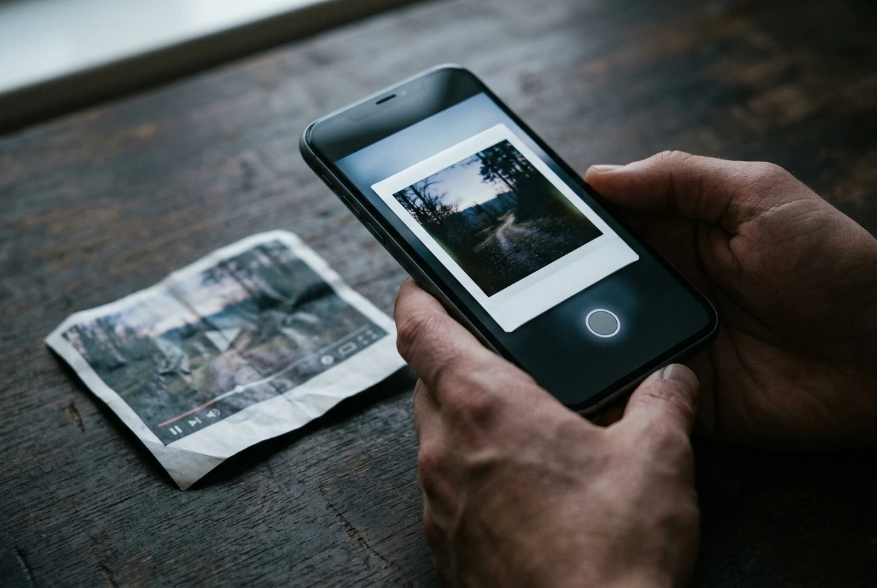 Google Photos hidden Save as Photo video screenshot button