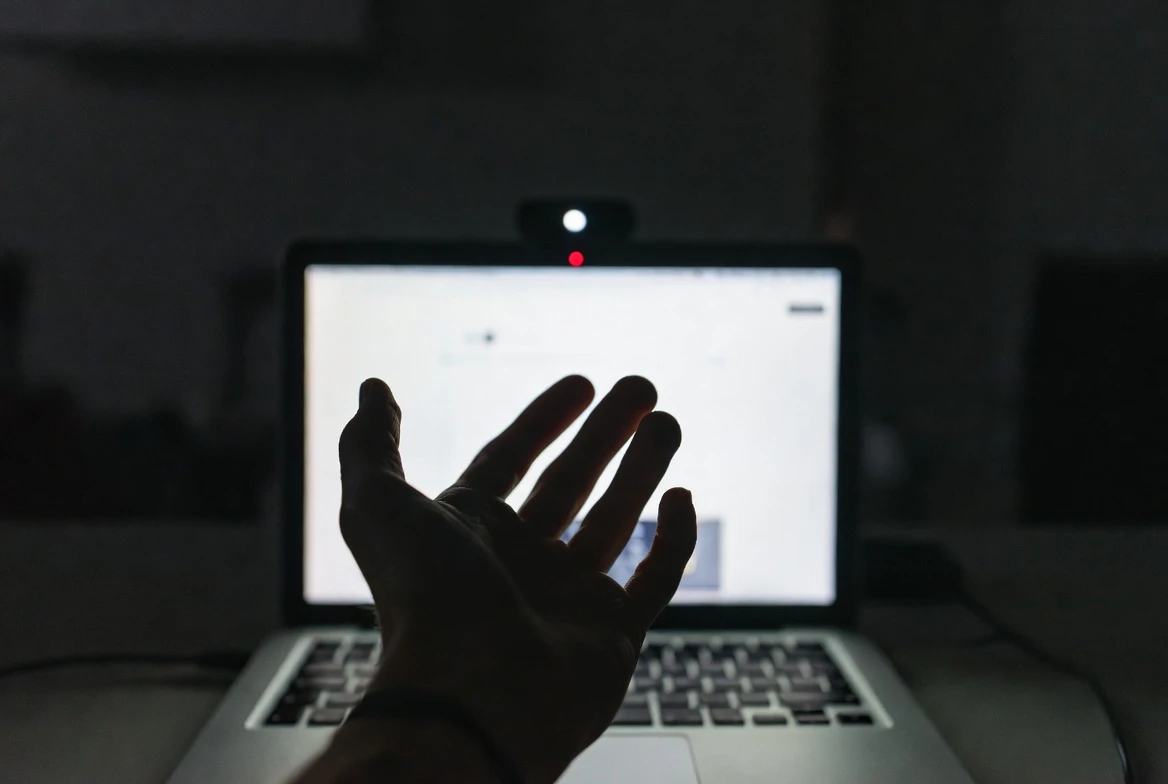 Google reCAPTCHA hand gesture camera verification test