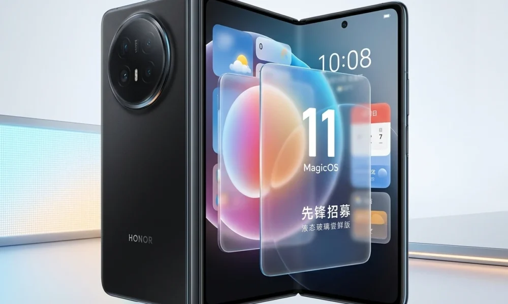 HONOR MagicOS 11 Liquid Glass UI August 6 launch teaser
