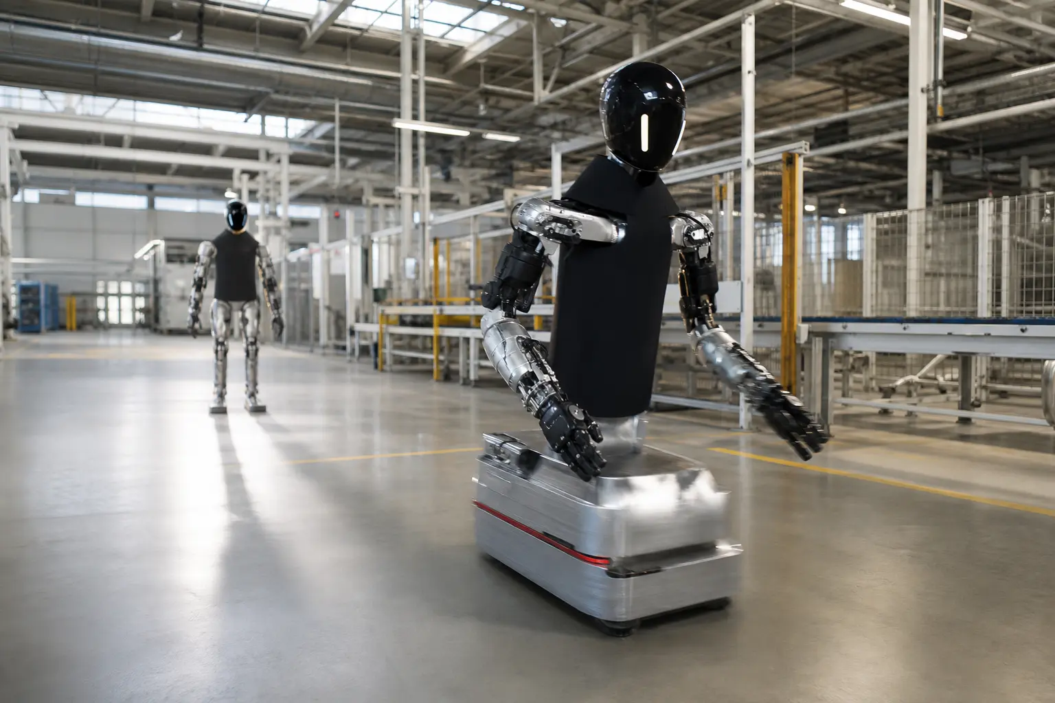 Humanoid UK robotics startup wheeled robot Series A funding valuation
