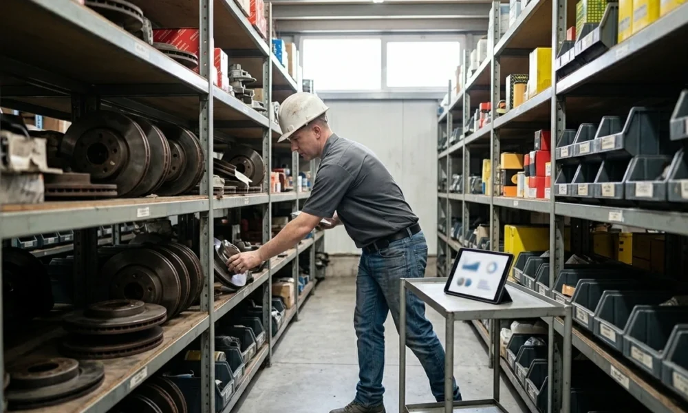 Intropy AI spare parts inventory automation funding warehouse