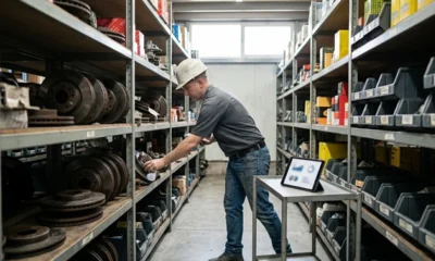 Intropy AI spare parts inventory automation funding warehouse
