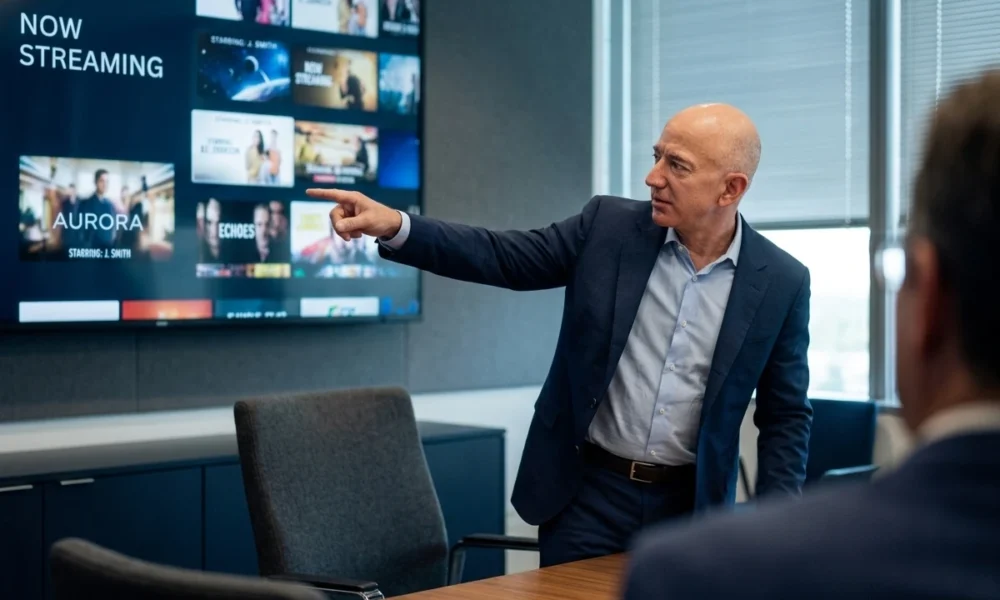 Jeff Bezos Amazon Prime Video AI redesign Lighthouse project