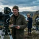 Joe Swanberg directing The Sun Never Sets on 35mm in Alaska