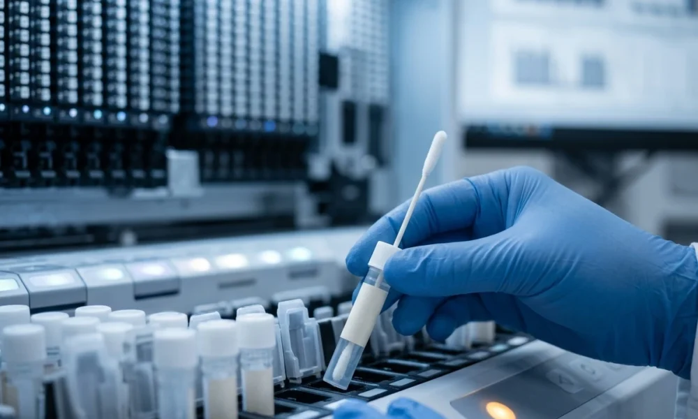 Juno Bio vaginal microbiome test funding Oakland sequencing lab