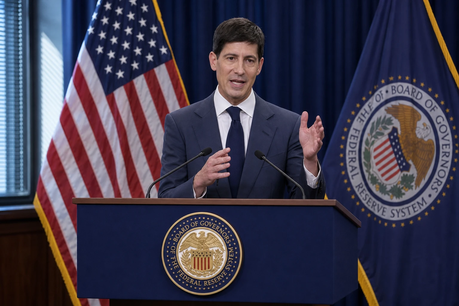 Kevin Warsh Fed chair July 2026 FOMC rate hold decision