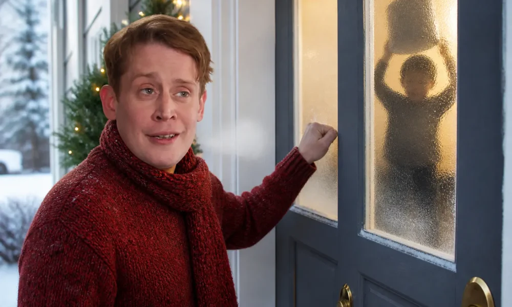 Macaulay Culkin Disney Home Alone adult Kevin lockout sequel pitch