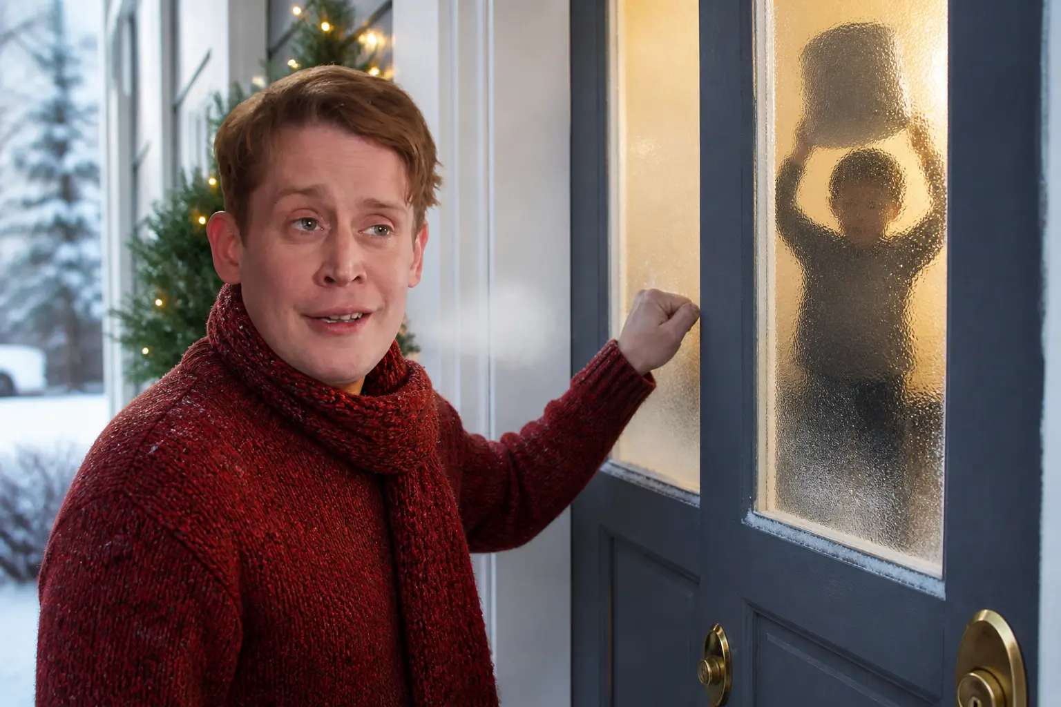Macaulay Culkin Disney Home Alone adult Kevin lockout sequel pitch