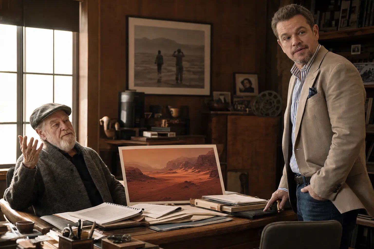 Matt Damon and Ridley Scott discuss The Martian casting decision