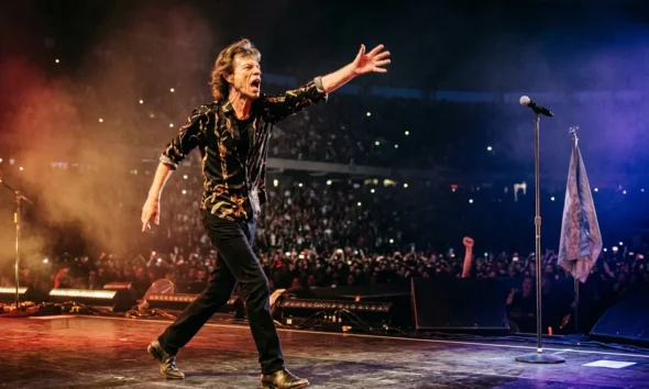 Mick Jagger Rolling Stones concert politics comments about Bruce Springsteen
