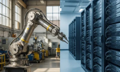 microagi Google Cloud NVIDIA Blackwell robotics AI partnership Europe