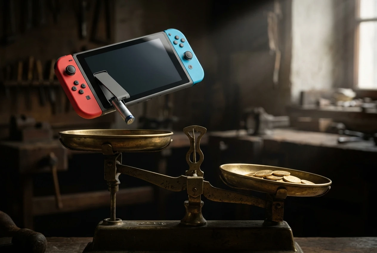 Nintendo Switch 2 Europe replaceable battery redesign weight increase