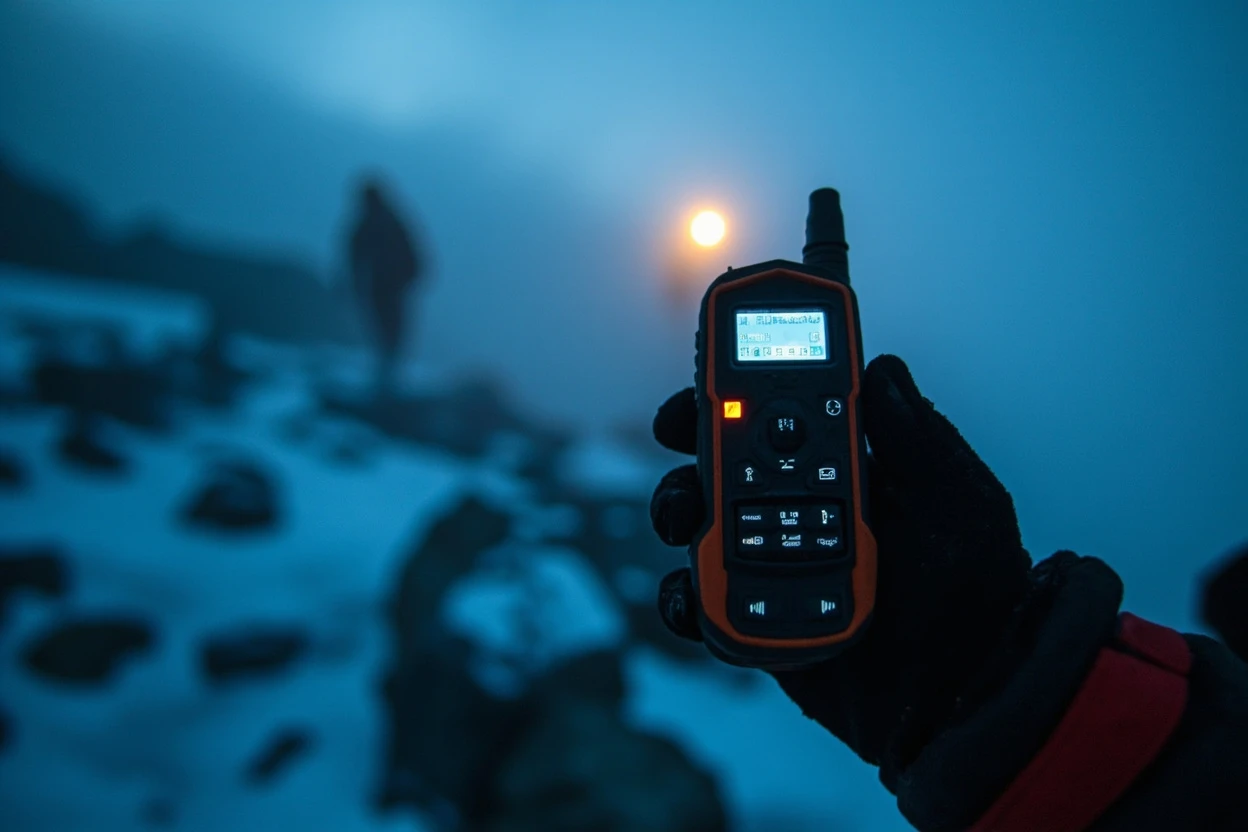 RAROG smartphone signal detector for mountain search and rescue