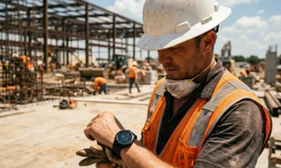 Samsung Galaxy Watch heat stress alert for outdoor workers