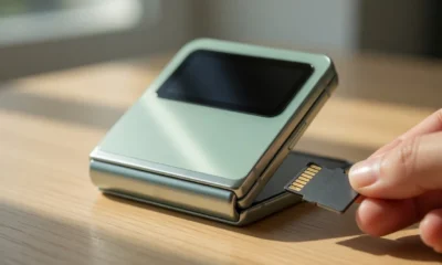 Samsung Galaxy Z Flip 8 no microSD slot storage tiers