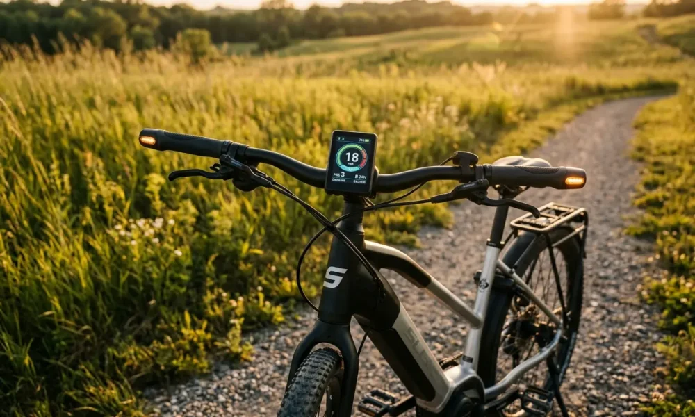 Segway Myon e-bike review test ride on rural trail
