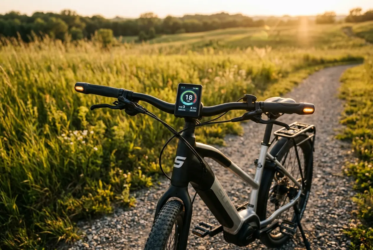 Segway Myon e-bike review test ride on rural trail