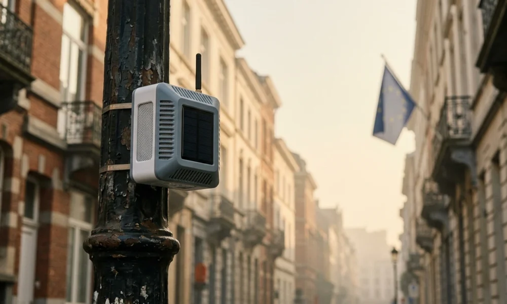 small air quality sensors EU clean air directive coalition launch