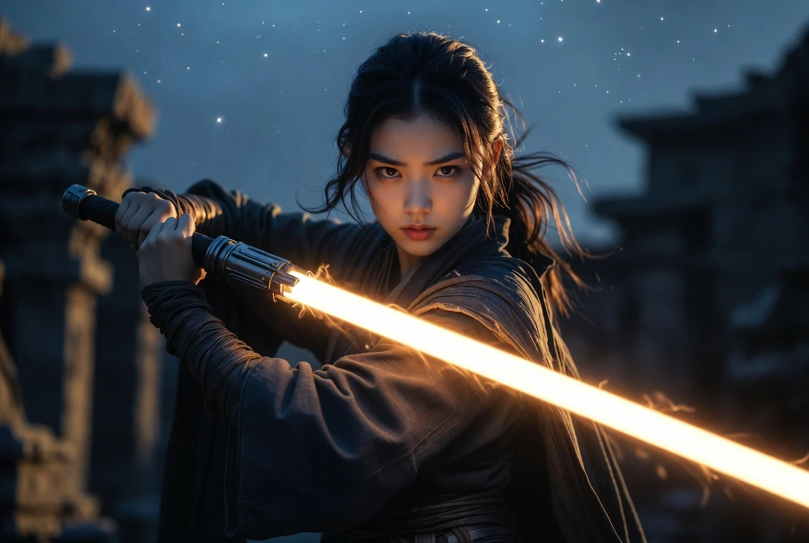 Star Wars Visions Presents The Ninth Jedi anime series premiere