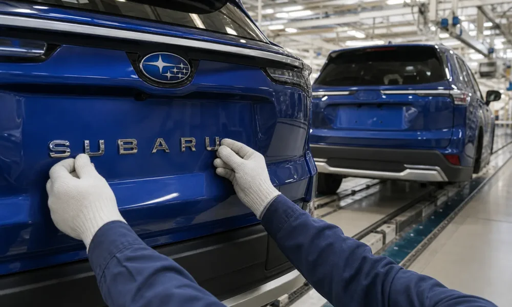 Subaru Trailseeker Toyota bZ Woodland shared EV platform price gap