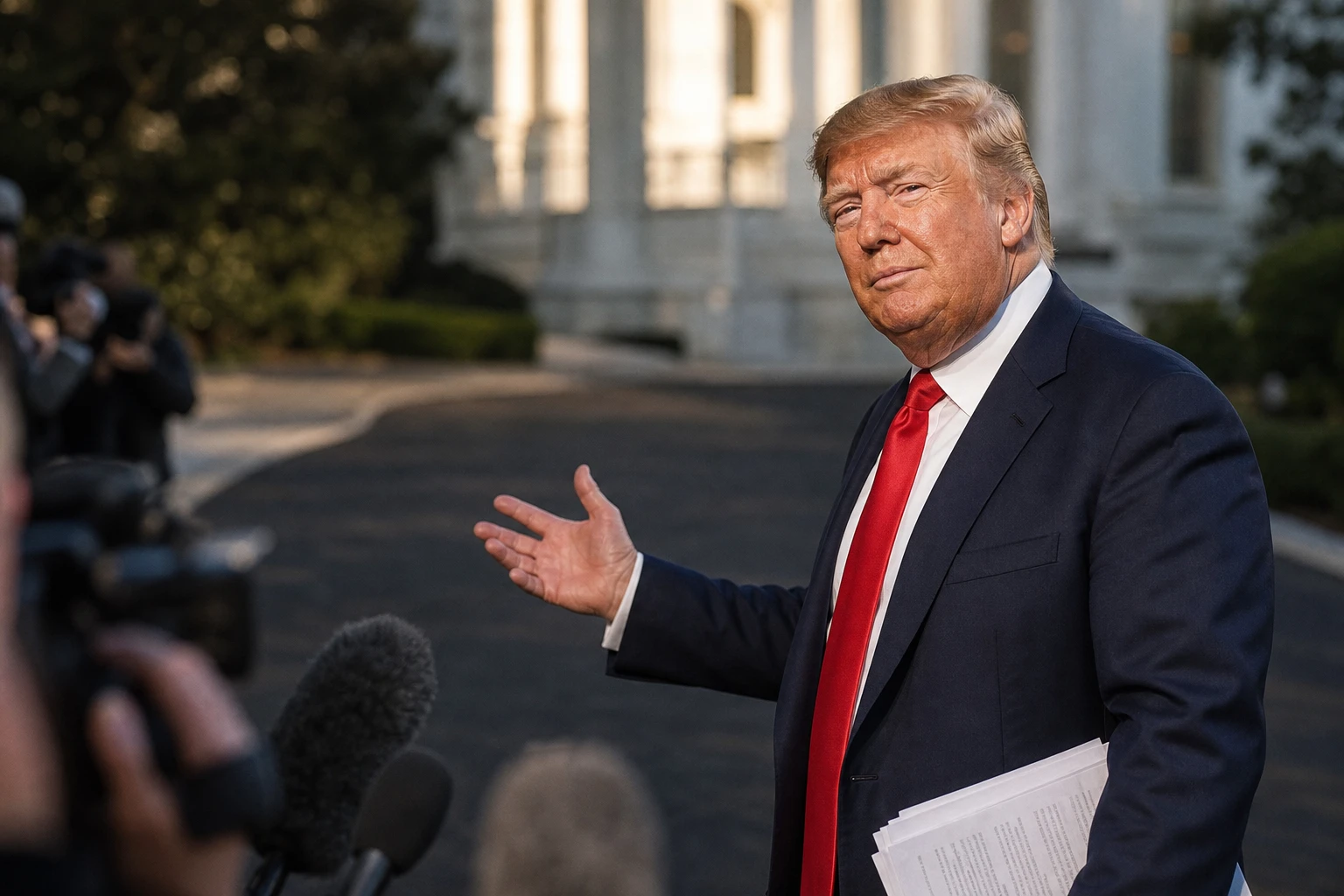 Trump crypto earnings disclosure demand ahead of CLARITY Act vote