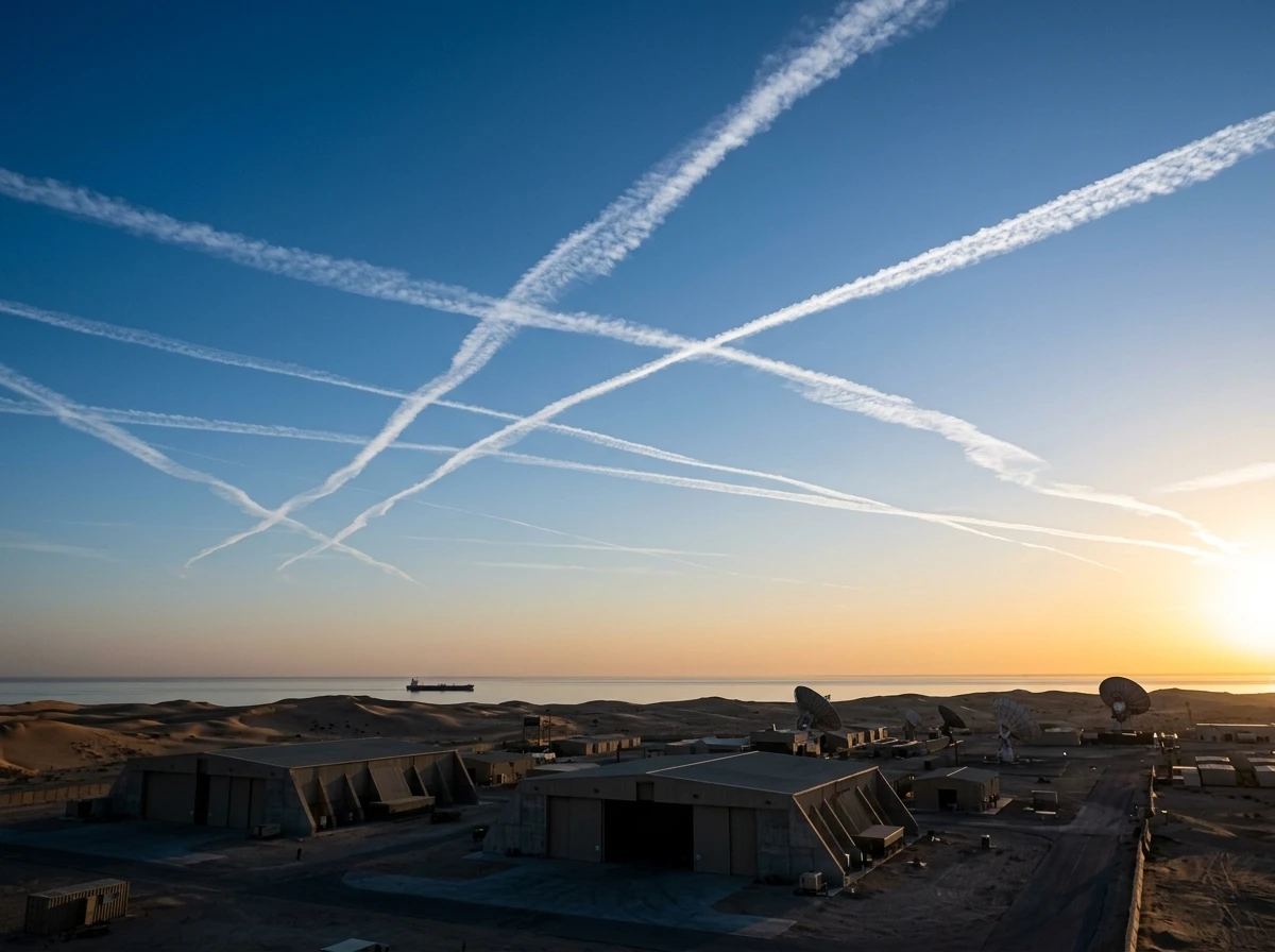Trump Iran missile threat Jordan bases oil shipping crisis