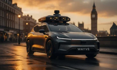 Wayve self-driving test vehicle London robotaxi launch
