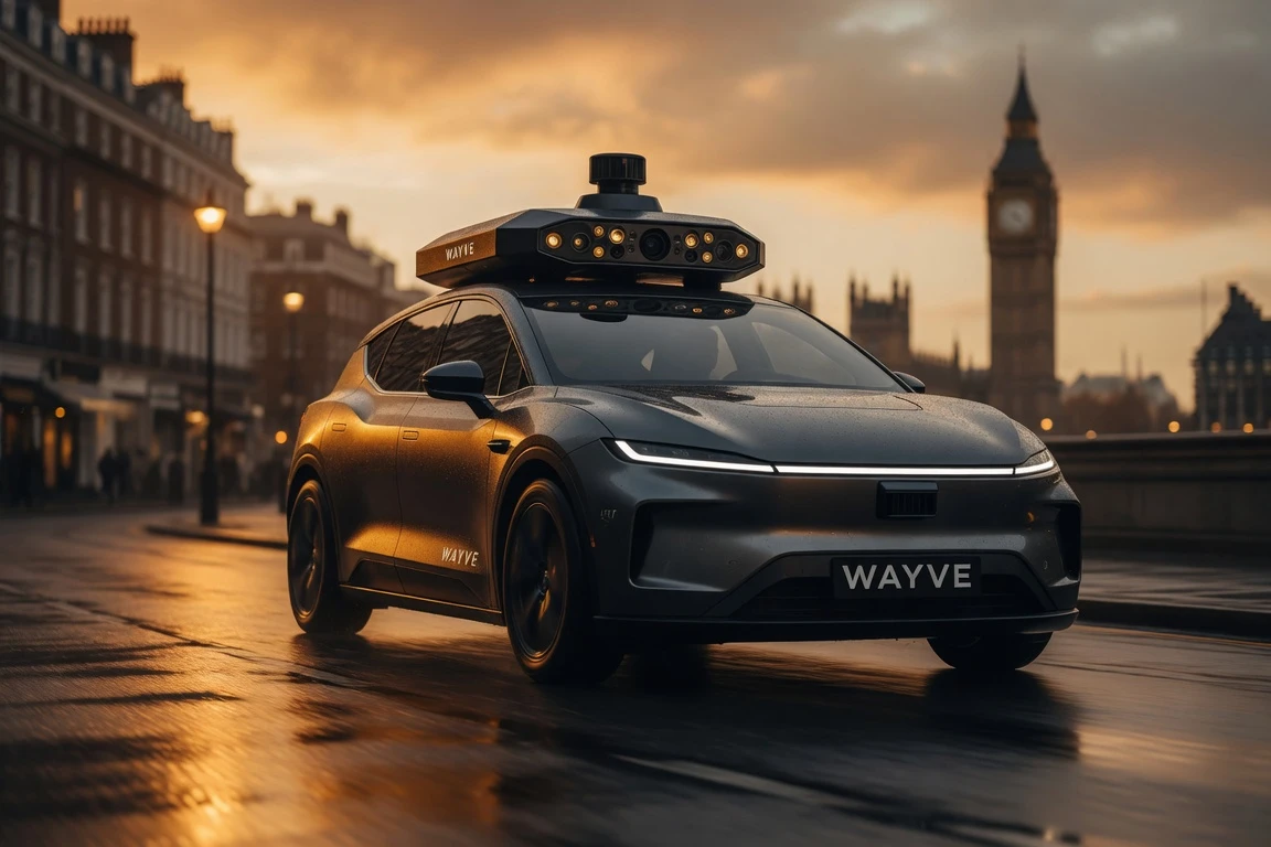 Wayve self-driving test vehicle London robotaxi launch