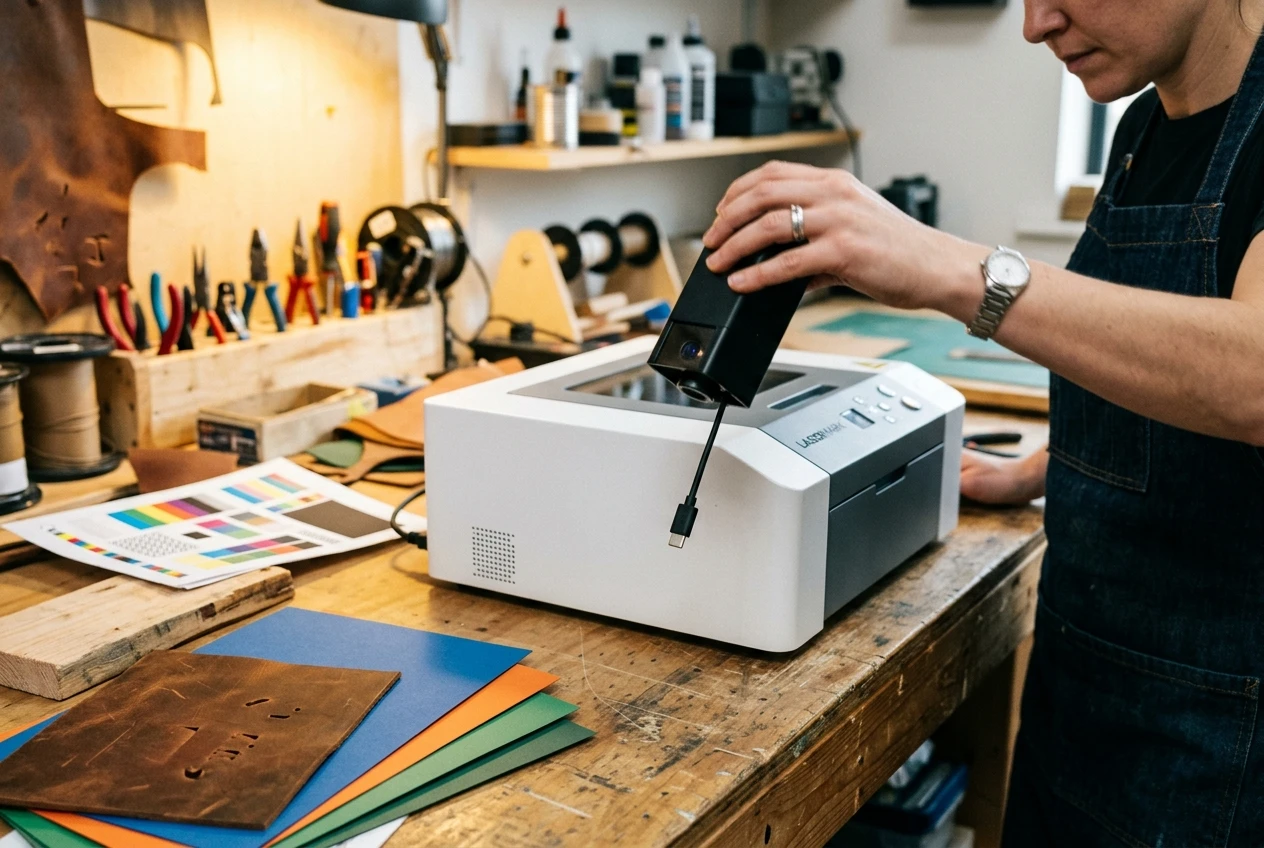 xTool M2 magnetic laser cutter module swap