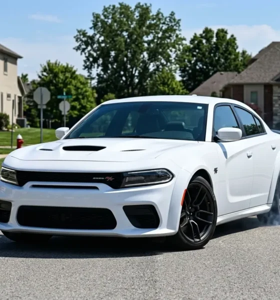 2026 Dodge Charger R/T Sixpack white sedan front grille