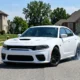2026 Dodge Charger R/T Sixpack white sedan front grille