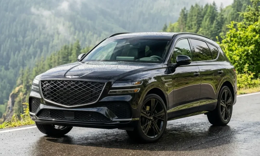 2026 Genesis GV80 Coupe Prestige Black luxury SUV exterior