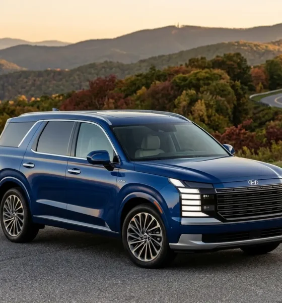 2026 Hyundai Palisade Hybrid Calligraphy three-row SUV range