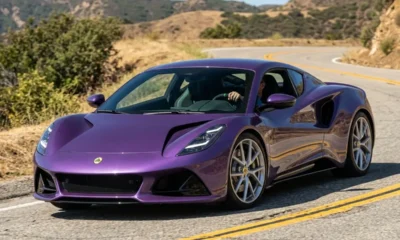 2026 Lotus Emira V6 Purple Haze manual sports car steering