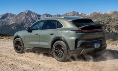 2026 Porsche Cayenne Electric Turbo SUV Colorado gravel drive