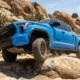 2026 Toyota Tundra TRD Pro hybrid blue trail crawl