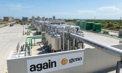 Again Genomatica acquisition AI biomanufacturing CO2 plant platform