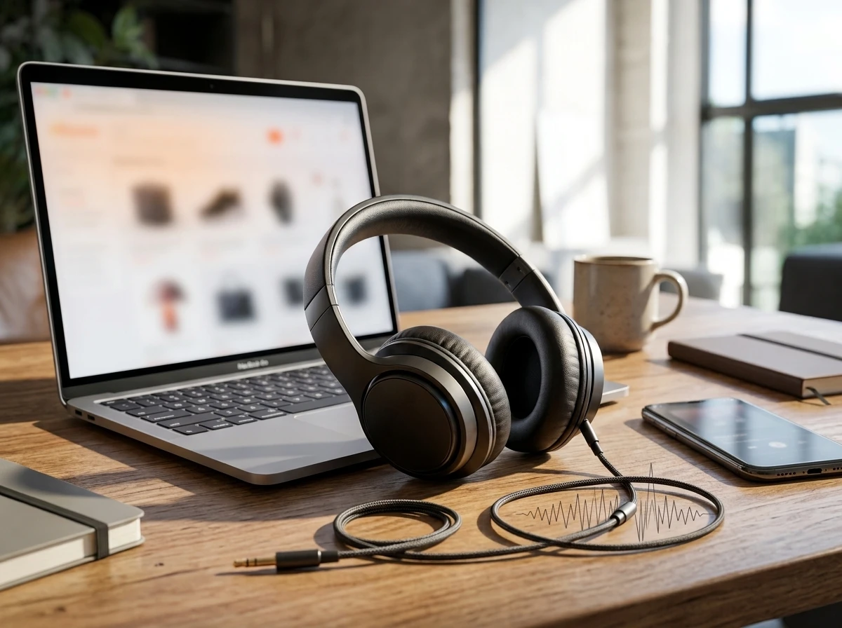 AliExpress silent Web Audio fingerprinting multipoint Bluetooth headphones freeze