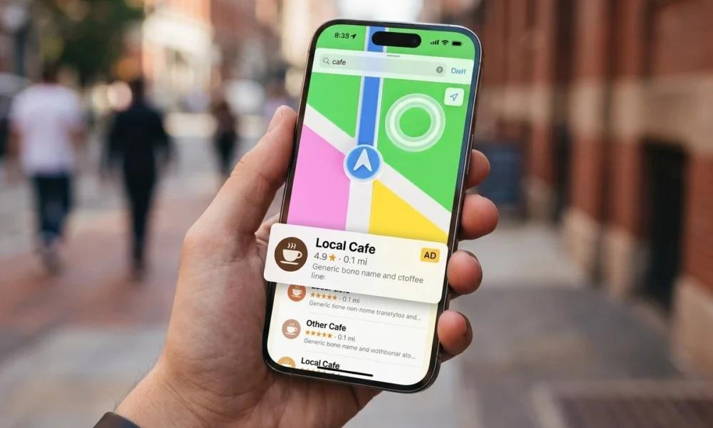 Apple Maps ads booking opens with promotional credit offer