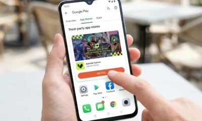 Aptoide Games third-party store Google Play US listing