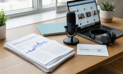 Astute B2B new media platform dual AI creator partnerships launch