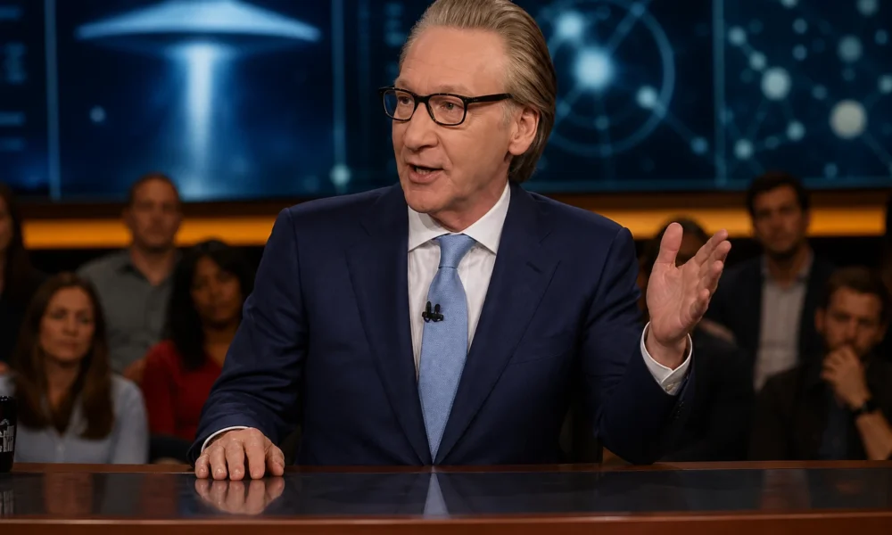 Bill Maher Ariana Grande weight jokes Real Time audience reaction