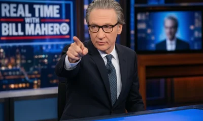 Bill Maher Real Time stage confrontation Democratic Party split