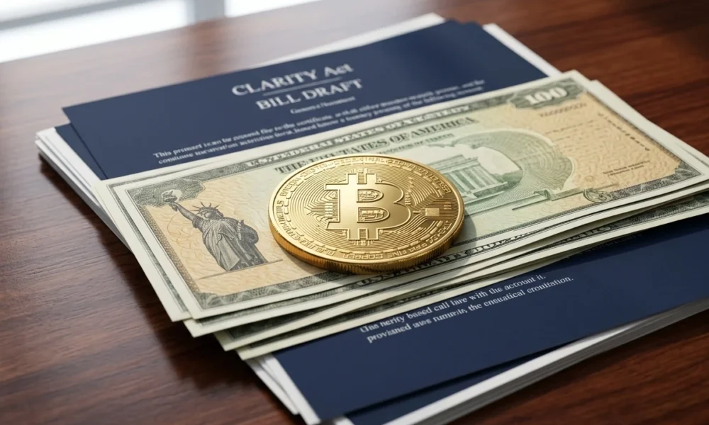 Bitcoin price rally catalysts ETF inflows Clarity Act Treasury